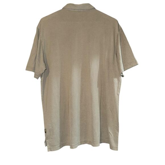 Kuhl Heather Olive Green SS Pockets Engineered Polo Shirt Mens XL Hiking Outdoor - Picture 6 of 7